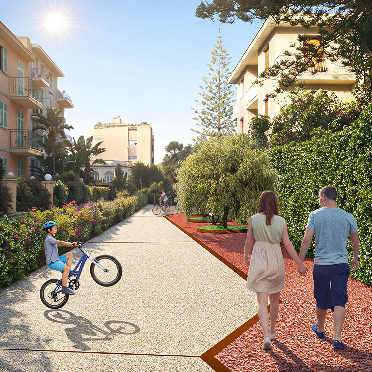 Progetto per un nuovo collegamento ciclo-pedonale - 2023 - Bordighera (IM) - in iter