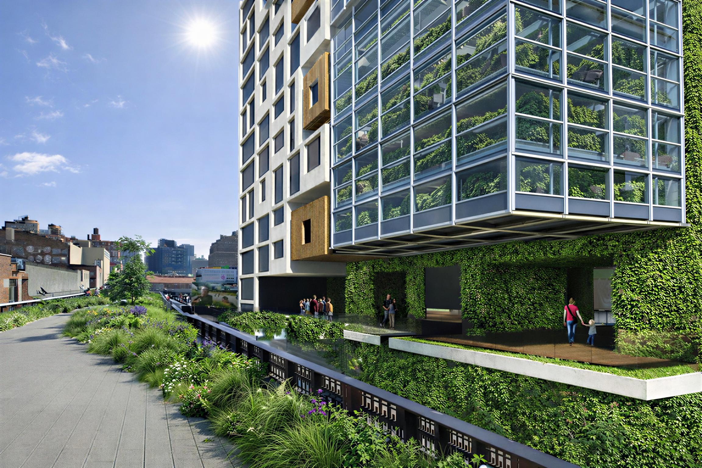 Concorso internazionale di architettura New York City Farm Tower - 2015