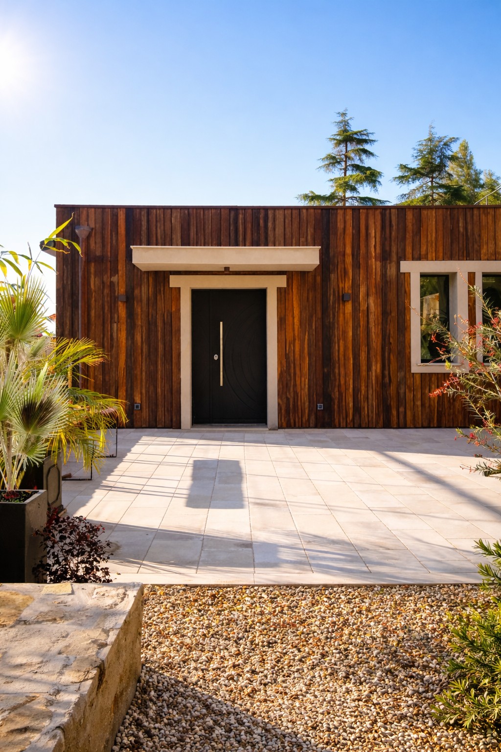 Progetto di fabbricato residenziale, garage interrato e sistemazione area esterne - Bordighera (IM) - 2019 - concluso