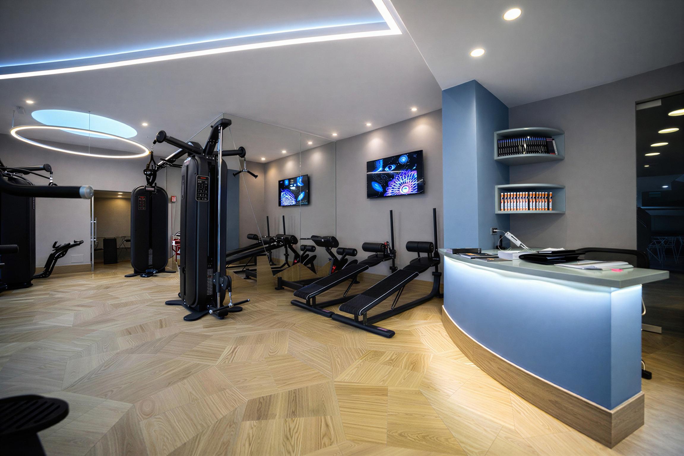 Progetto di nuova palestra by Dennis Giusto de Luxe Fitness - Bordighera (IM) - 2018 - conclusa