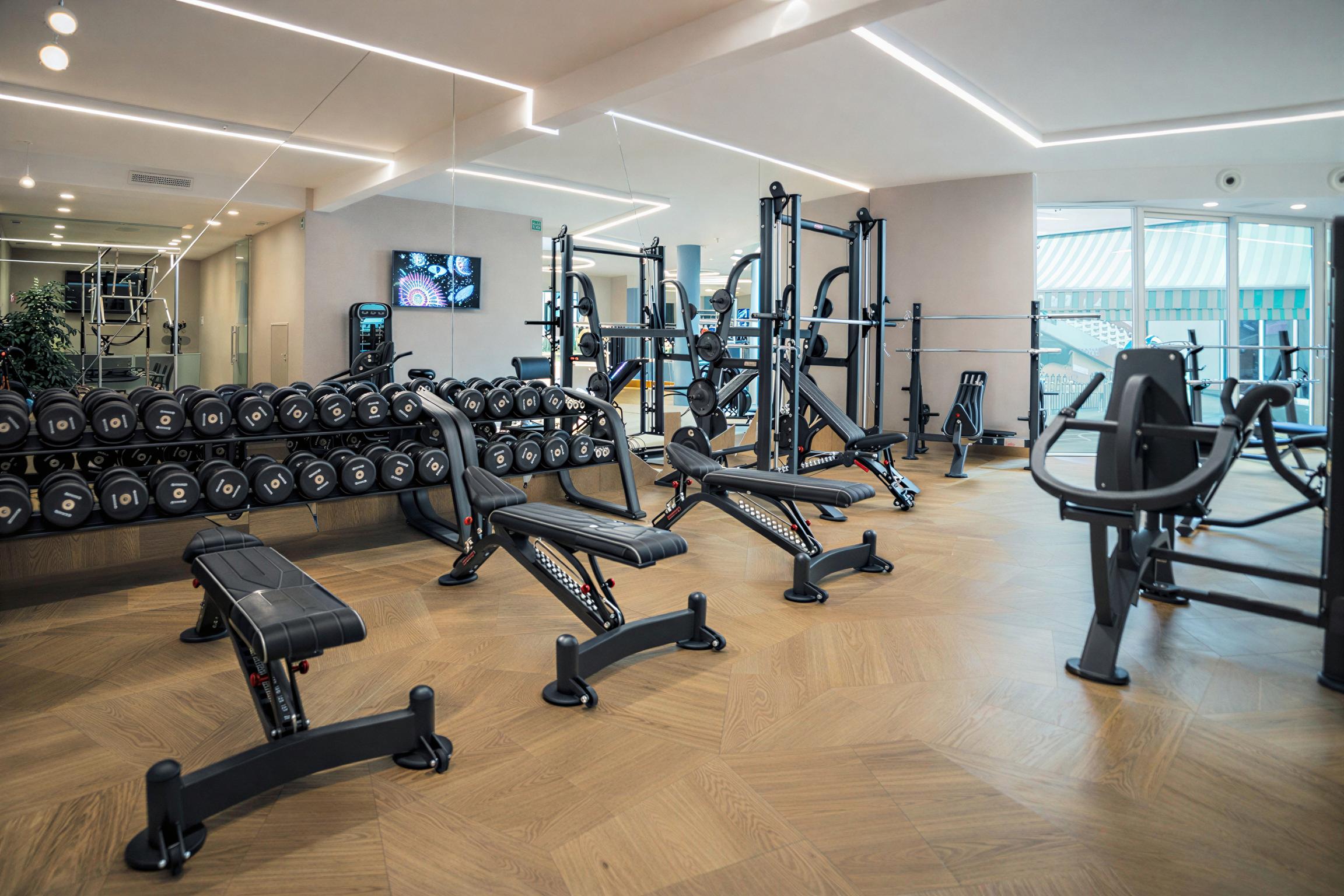 Progetto di nuova palestra by Dennis Giusto de Luxe Fitness - Bordighera (IM) - 2018 - conclusa