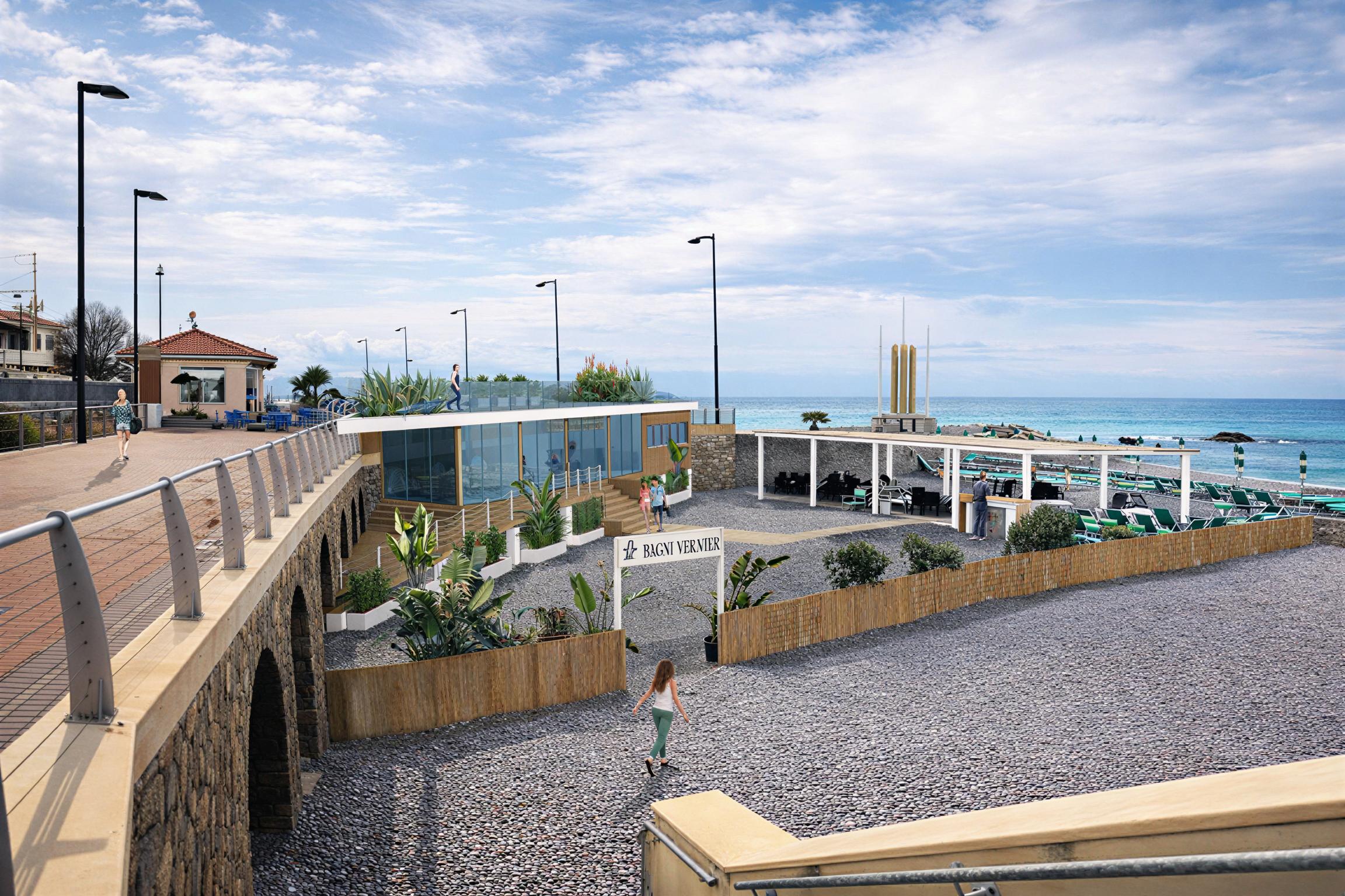 Progetto di stabilimento balneare - 2025 - Bordighera (IM) - iter concluso