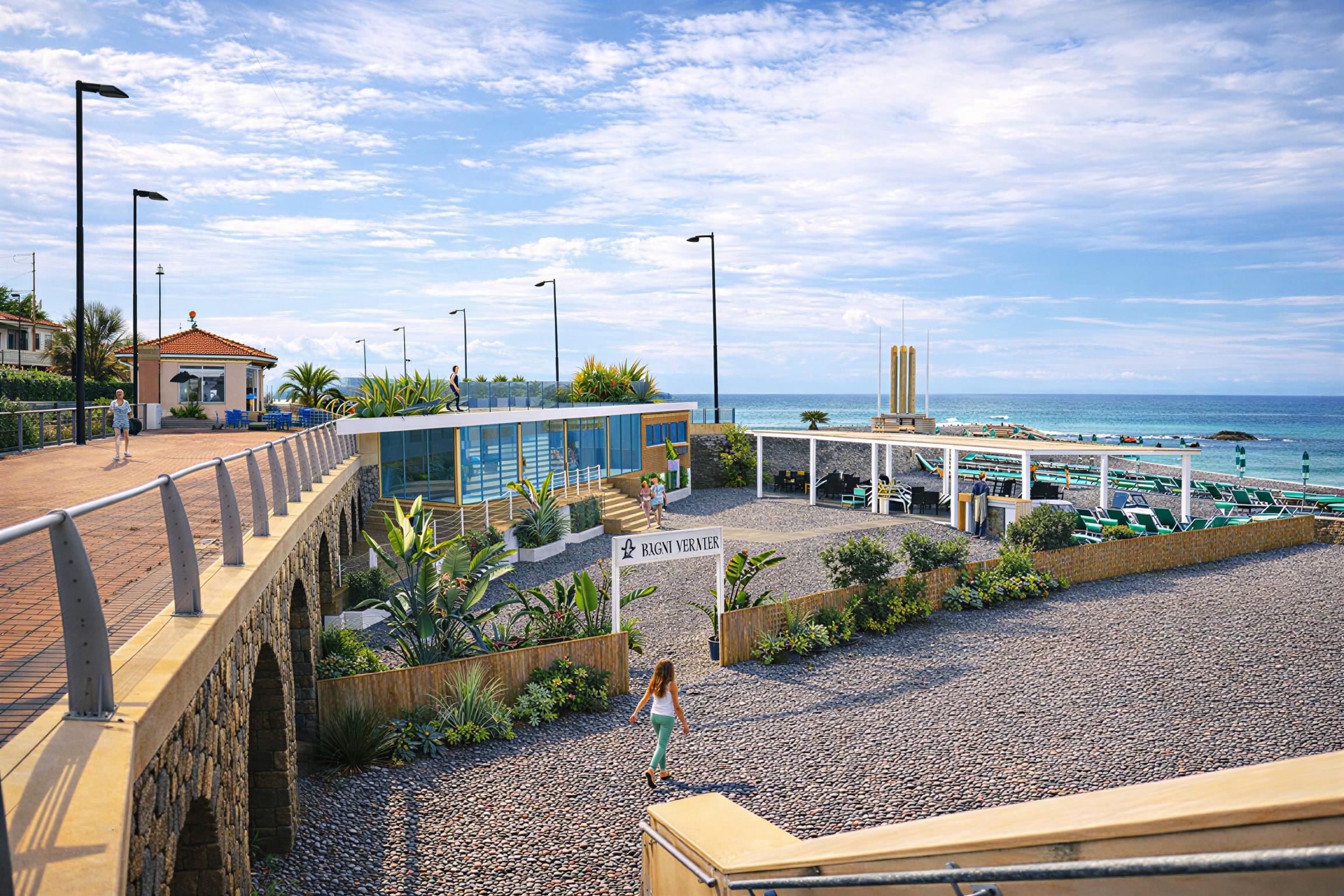 Progetto di stabilimento balneare - 2025 - Bordighera (IM) - iter concluso