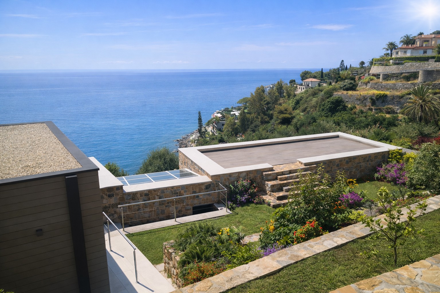 Progetto di n. 2 fabbricati residenziali monofamiliari - Bordighera (IM) - 2024 - conclusi