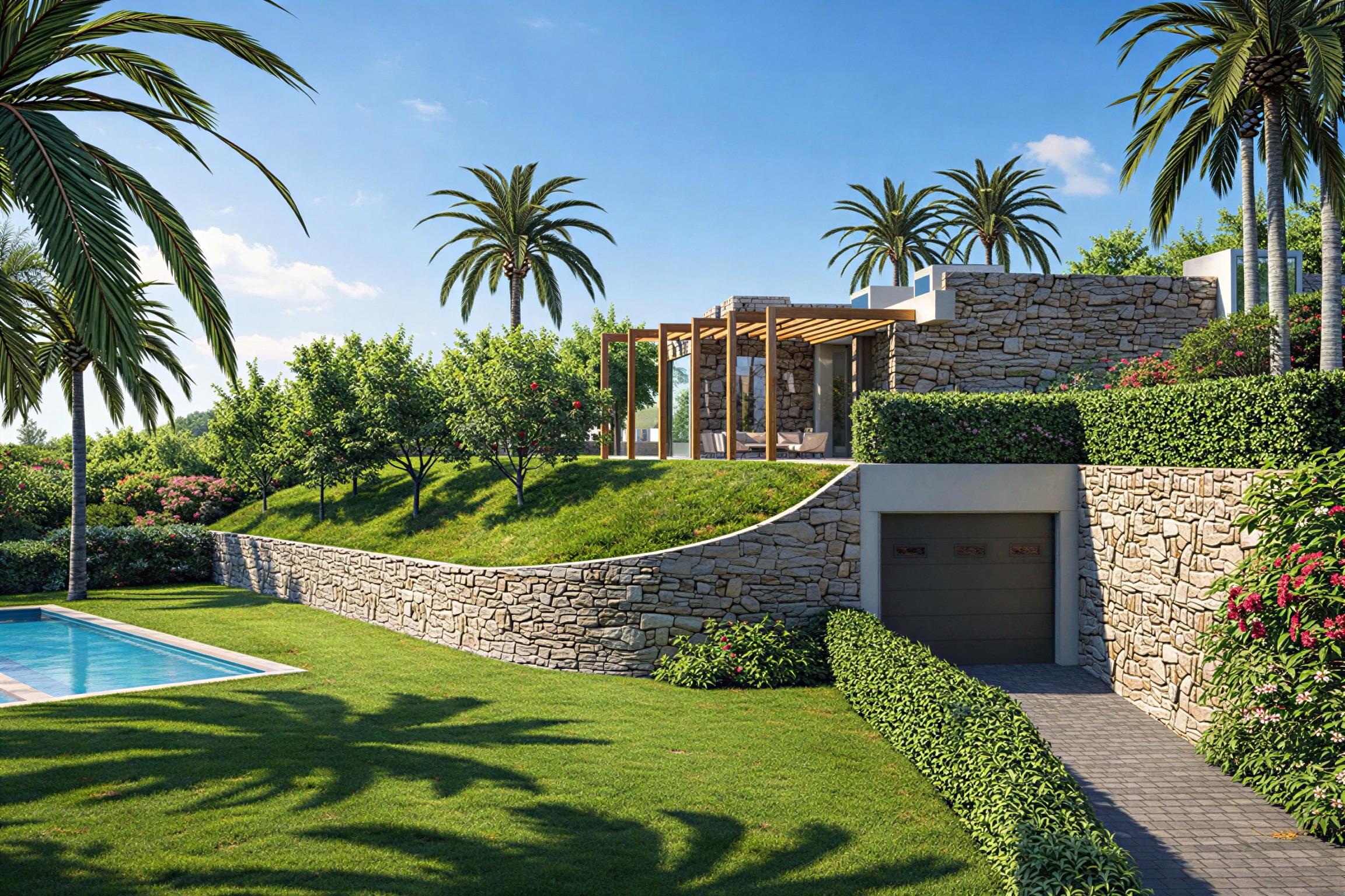 Strumento Urbanistico Attuativo per costruzione di n. 4 fabbricati residenziali - Bordighera (IM) - 2024\2025 - in costruzione