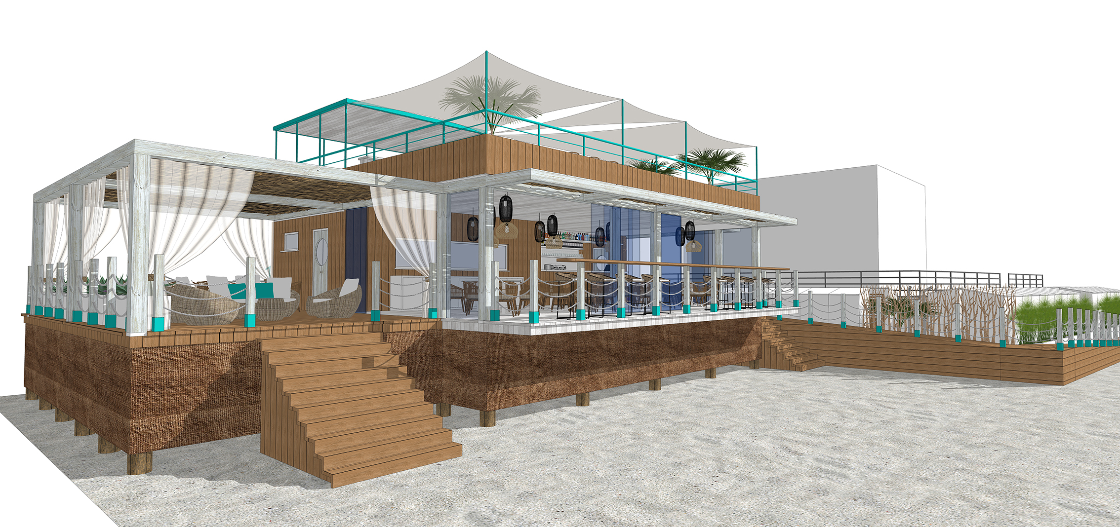 Progetto di nuovo stabilimento balneare - Finale Ligure - Localita' Varigotti (IM) - 2025 - in iter