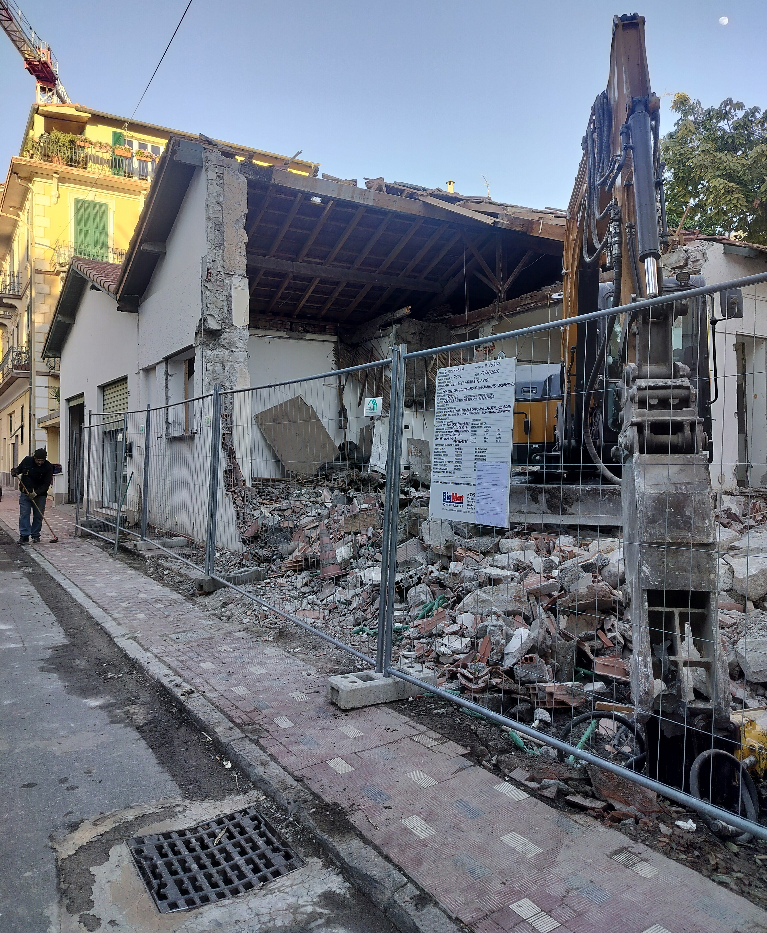 Progetto di edificio residenziale - Bordighera (IM) - 2025\2026 - in costruzione