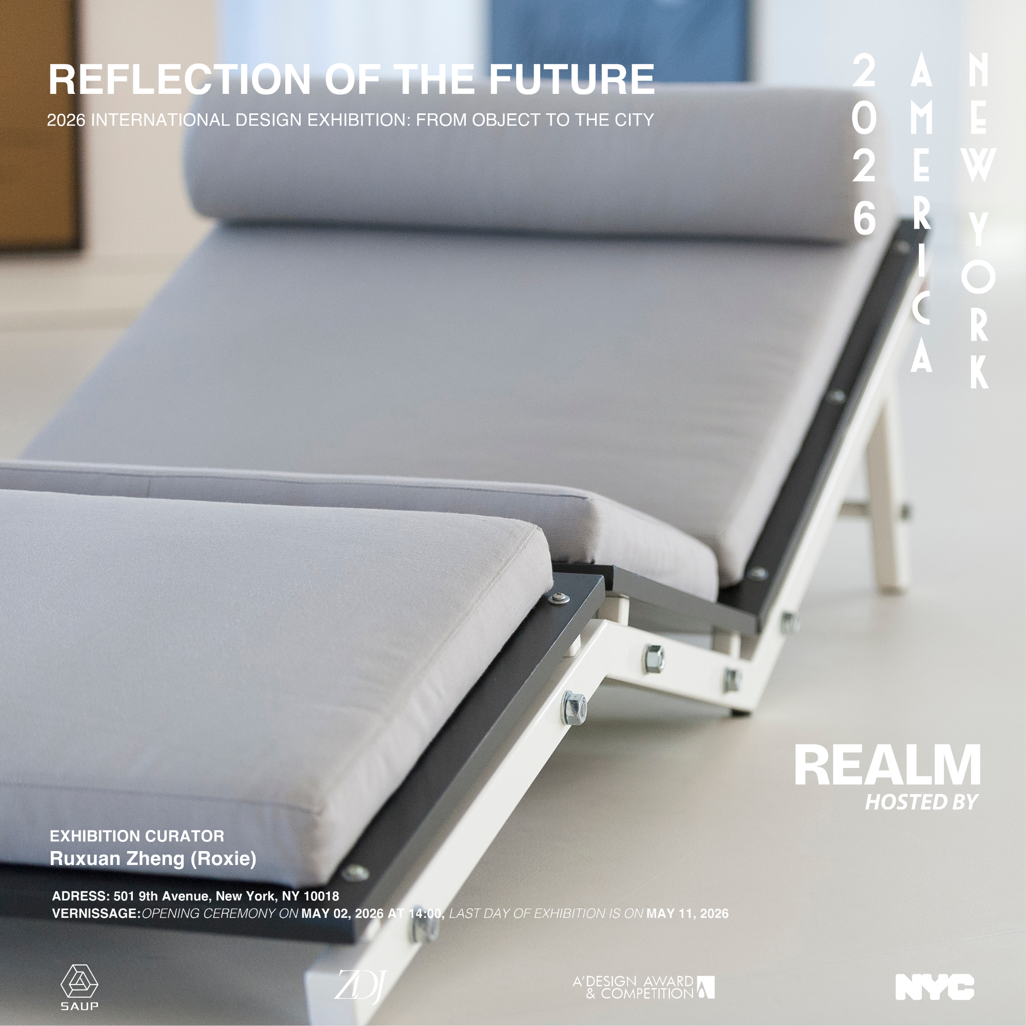 REFLECTION OF THE FUTURE AMERICA NEW YORK - 2026 International Design Exhibition: Object to the City