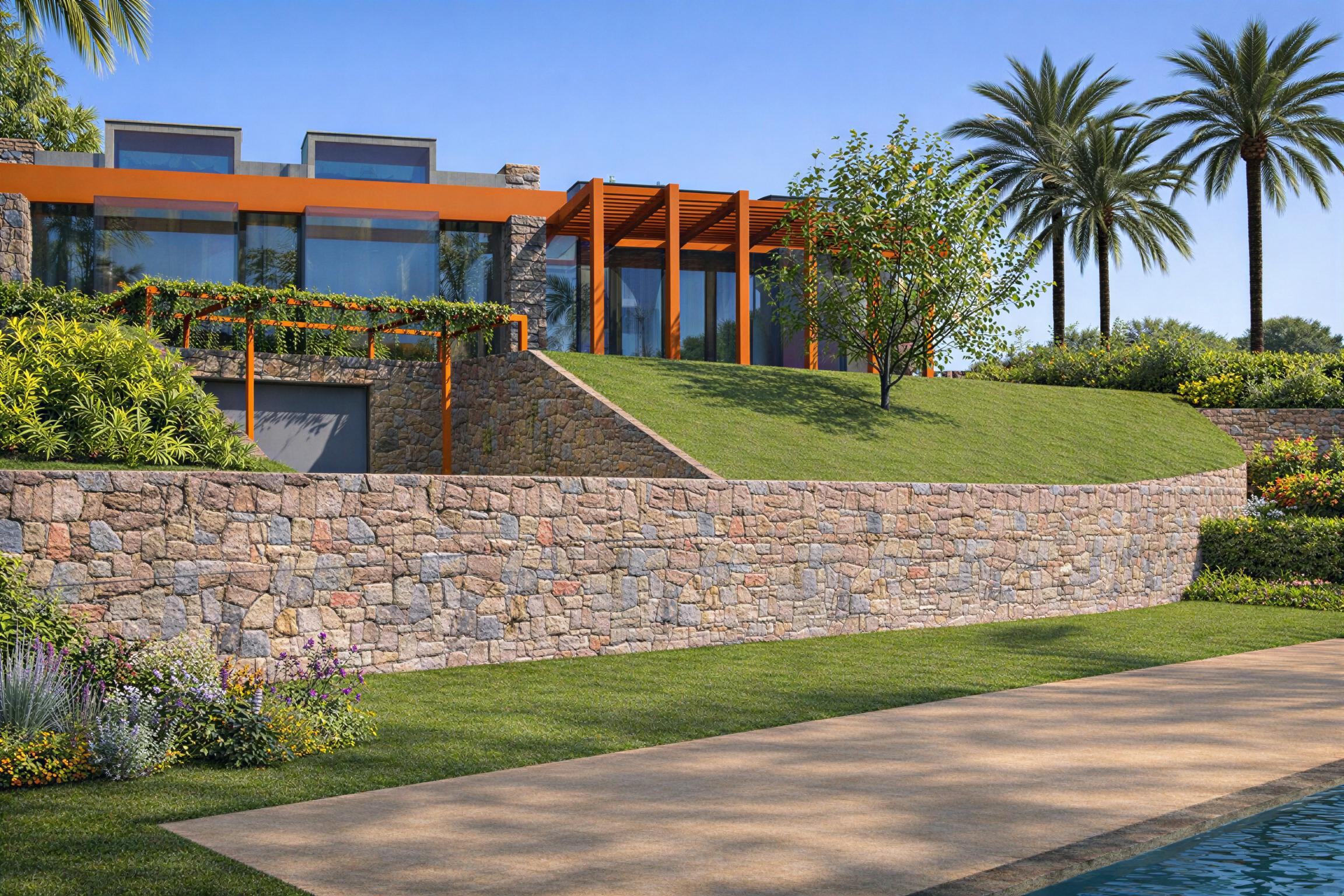 Strumento Urbanistico Attuativo per costruzione di n. 4 fabbricati residenziali - Bordighera (IM) - 2024\2025 - in costruzione