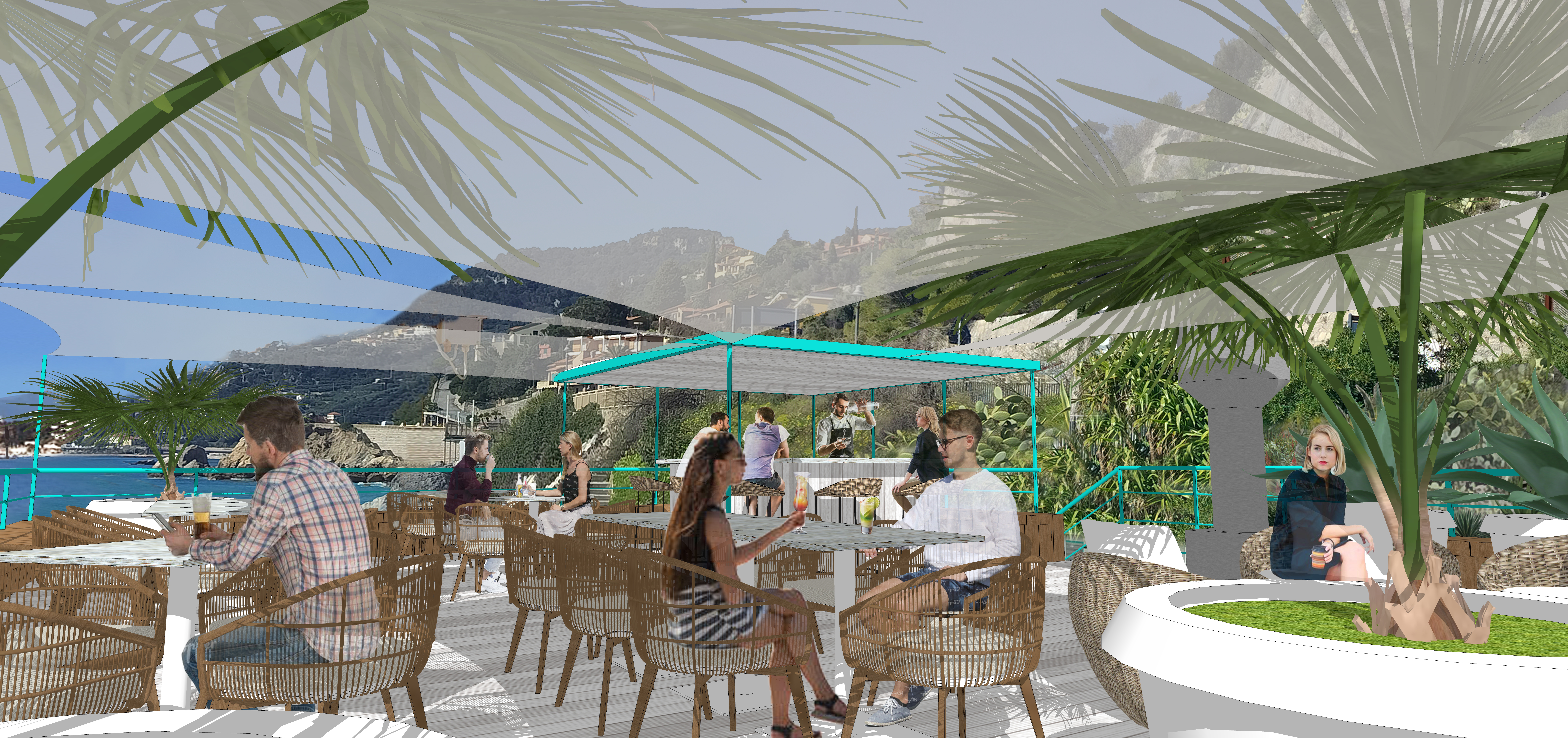 Progetto di nuovo stabilimento balneare - Finale Ligure - Localita' Varigotti (IM) - 2025 - in iter