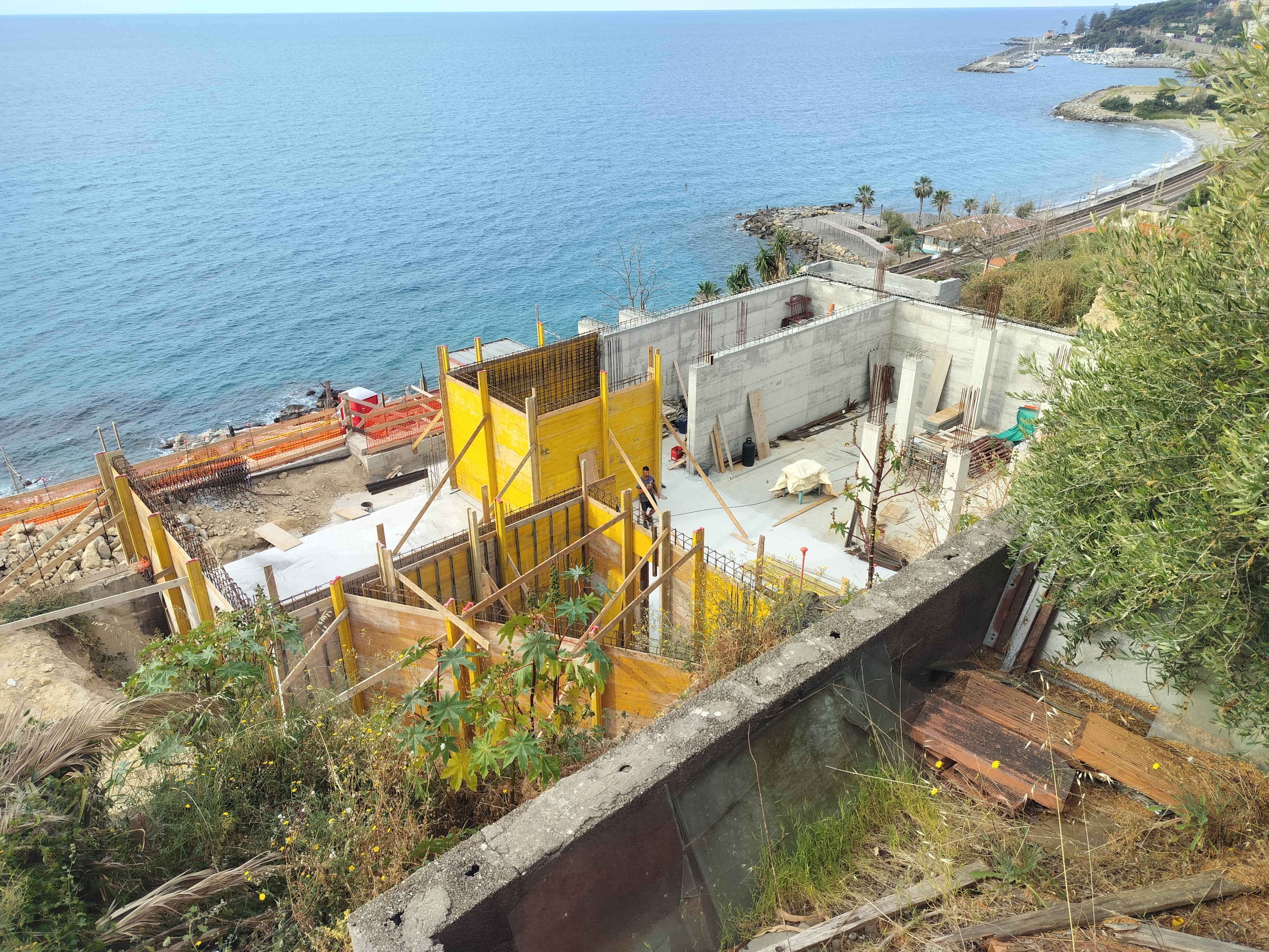 Progetto di fabbricato residenziale monofamiliare - 2025 - Bordighera (IM) - in costruzione