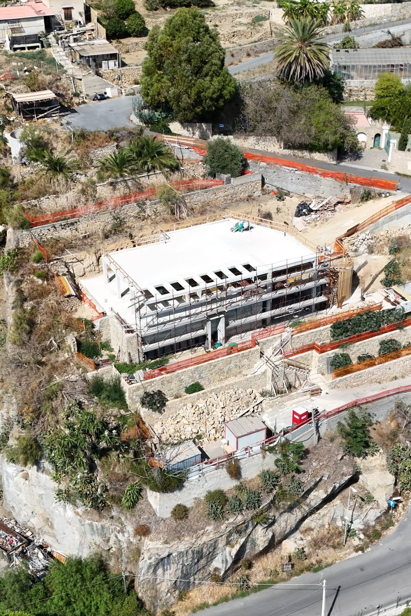 Progetto di fabbricato residenziale monofamiliare - 2025 - Bordighera (IM) - in costruzione