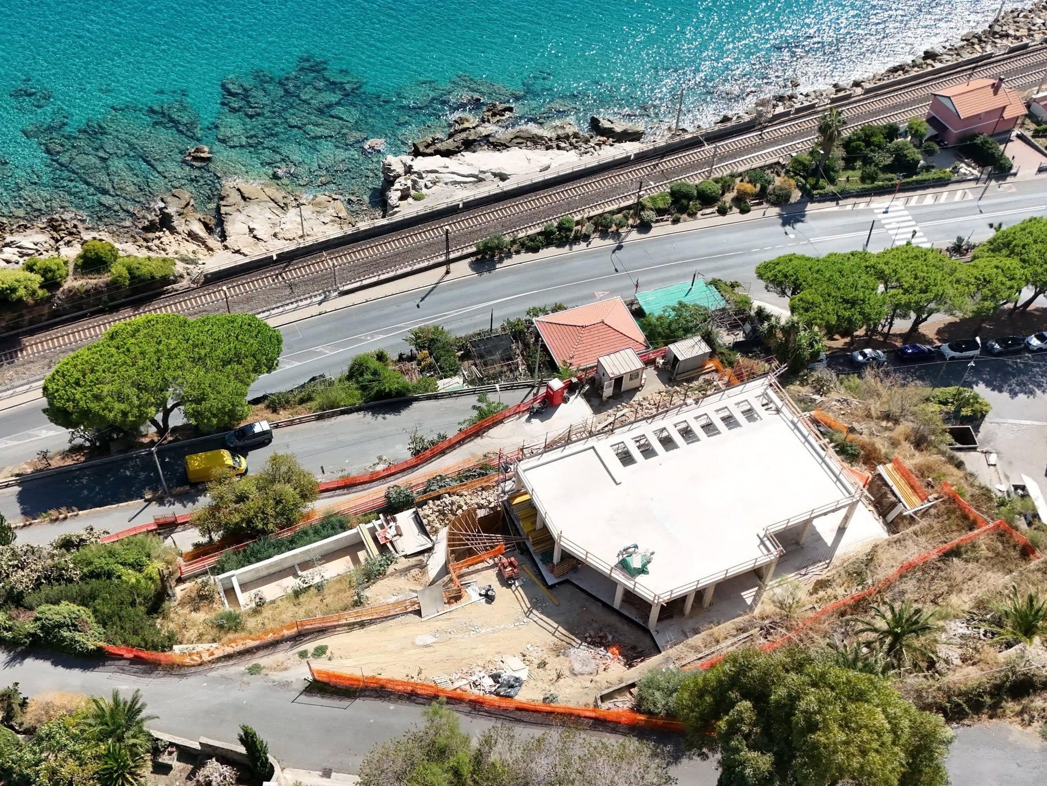 Progetto di fabbricato residenziale monofamiliare - 2025 - Bordighera (IM) - in costruzione
